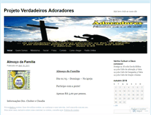 Tablet Screenshot of pastorcarlosalves.wordpress.com