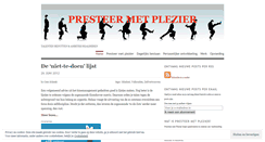 Desktop Screenshot of presteermetplezier.wordpress.com
