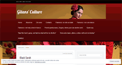 Desktop Screenshot of gitansculture.wordpress.com