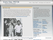 Tablet Screenshot of mst3kaday.wordpress.com