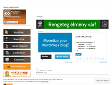 Tablet Screenshot of kepregenyonline.wordpress.com