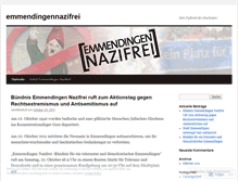 Tablet Screenshot of emmendingennazifrei.wordpress.com