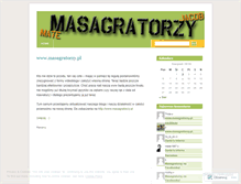 Tablet Screenshot of masagratorzy.wordpress.com