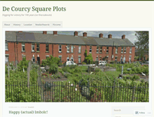 Tablet Screenshot of decourceysquare.wordpress.com