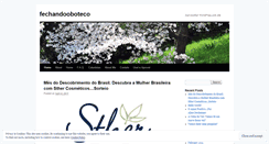 Desktop Screenshot of fechandooboteco.wordpress.com