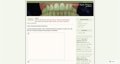Desktop Screenshot of dentureman.wordpress.com