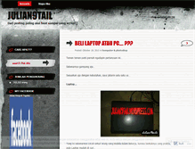 Tablet Screenshot of julian9tails.wordpress.com