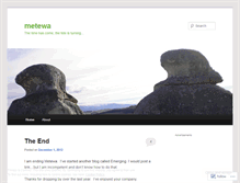 Tablet Screenshot of metewa.wordpress.com