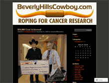 Tablet Screenshot of beverlyhillscowboy.wordpress.com