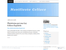 Tablet Screenshot of manifiestoceliaco.wordpress.com