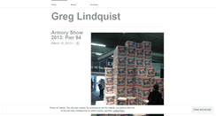 Desktop Screenshot of greglindquist.wordpress.com