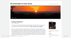 Desktop Screenshot of joshuadanieljones.wordpress.com