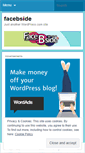 Mobile Screenshot of facebside.wordpress.com