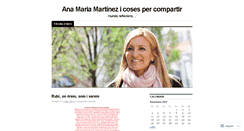 Desktop Screenshot of anammartinez.wordpress.com