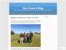 Tablet Screenshot of dancrane.wordpress.com