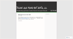 Desktop Screenshot of delavanlakeboatrental.wordpress.com
