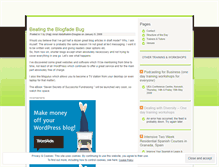 Tablet Screenshot of fundraisingworkshop.wordpress.com