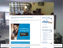 Tablet Screenshot of organized1chaos.wordpress.com