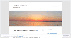 Desktop Screenshot of healthyhedonism.wordpress.com