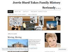 Tablet Screenshot of jerriehurd.wordpress.com