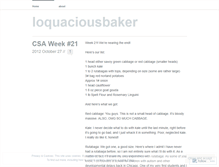 Tablet Screenshot of loquaciousbaker.wordpress.com