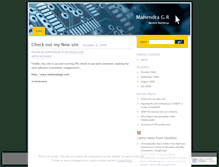 Tablet Screenshot of mahendragr.wordpress.com