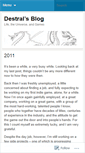 Mobile Screenshot of destral.wordpress.com