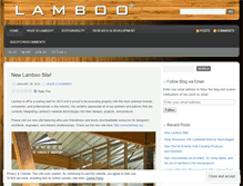 Tablet Screenshot of lambooincorporated.wordpress.com