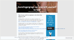 Desktop Screenshot of gunslingergregi.wordpress.com