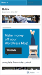 Mobile Screenshot of bjjisrael.wordpress.com