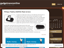 Tablet Screenshot of gadgetnewsonline.wordpress.com