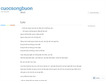 Tablet Screenshot of cuocsongbuon.wordpress.com