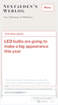 Mobile Screenshot of next2eden.wordpress.com