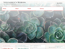 Tablet Screenshot of next2eden.wordpress.com