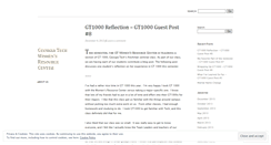 Desktop Screenshot of gatechwrcblog.wordpress.com