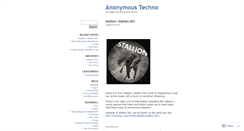 Desktop Screenshot of anonymoustechno.wordpress.com