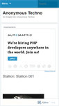 Mobile Screenshot of anonymoustechno.wordpress.com