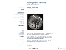 Tablet Screenshot of anonymoustechno.wordpress.com