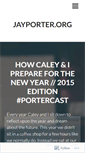 Mobile Screenshot of jayportercca.wordpress.com