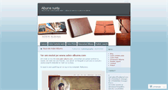 Desktop Screenshot of albumenunta.wordpress.com