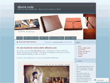 Tablet Screenshot of albumenunta.wordpress.com