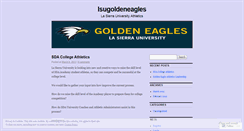 Desktop Screenshot of lsugoldeneagles.wordpress.com