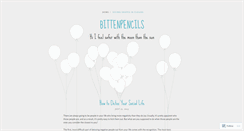 Desktop Screenshot of bittenpencils.wordpress.com