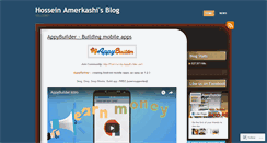 Desktop Screenshot of amerkashi.wordpress.com