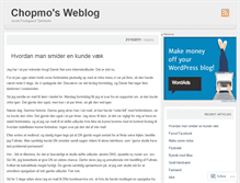 Tablet Screenshot of chopmo.wordpress.com