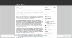 Desktop Screenshot of manvsclown.wordpress.com