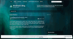 Desktop Screenshot of mrshunt.wordpress.com