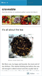 Mobile Screenshot of craveable.wordpress.com