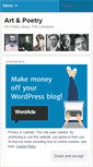 Mobile Screenshot of poetsandpoetry.wordpress.com
