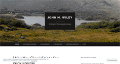 Desktop Screenshot of johnmichaelwiley.wordpress.com